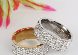 Fashion Semi-Precious Stones Rings