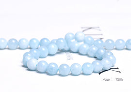 Natural Crystal 6a Aquamarine Loose Beads Diy Jewelry Accessories
