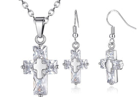 Cross ornament set