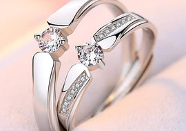 Couple Rings For Men And Women, A Pair Of  Ring For Men And Women