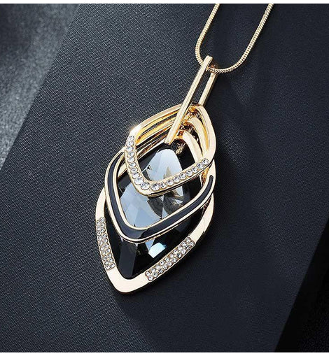 Long Necklaces & Pendants for Women Maxi Collier - AMJ Jewelry & Watches Web Store
