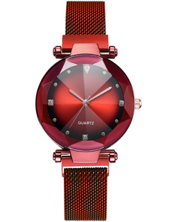 New Fashion Women Mesh Magnet Buckle Starry Sky Watch - AMJ Jewelry & Watches Web Store