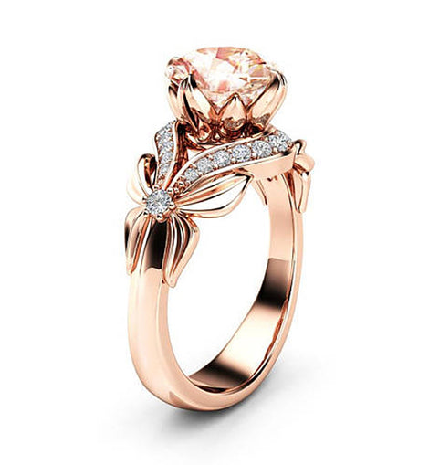 Micro Diamond Bow Ring - AMJ Jewelry & Watches Web Store