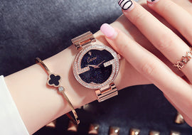 Luxury Rose Gold Women Watches - AMJ Jewelry & Watches Web Store