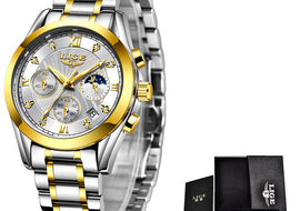 Stainless steel waterproof watch - AMJ Jewelry & Watches Web Store