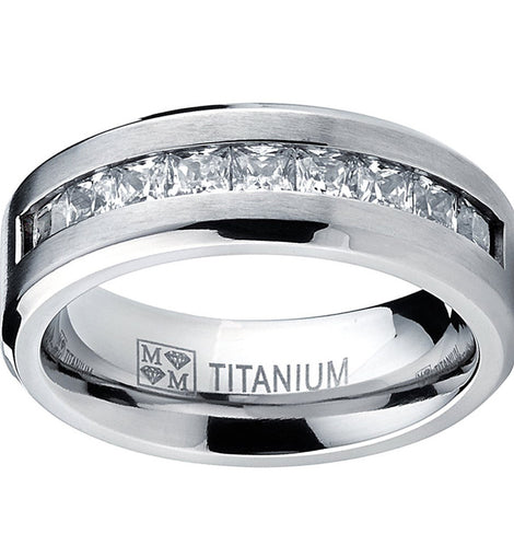 Diamond Men's Rings Luxury Wedding Engagement - AMJ Jewelry & Watches Web Store